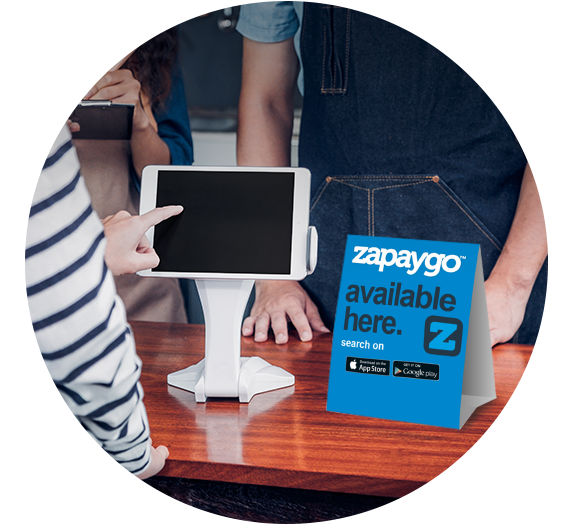 02 Zapaygo In Use At A Bar Counter