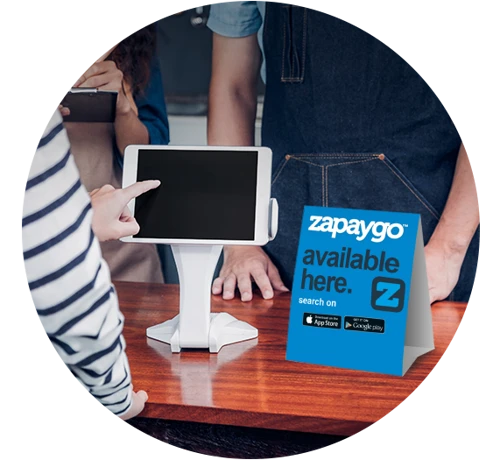 02 Zapaygo In Use At A Bar Counter